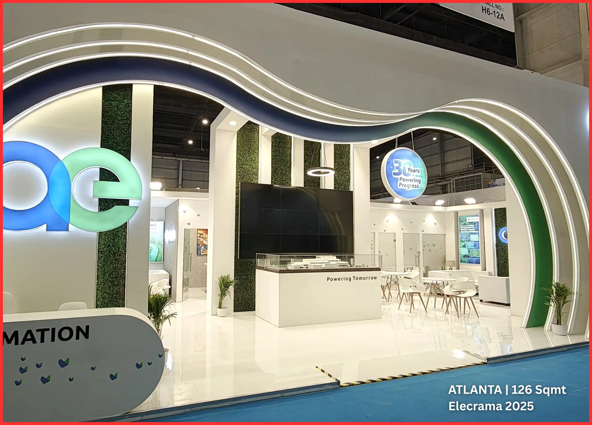 Stand build by The Propshop